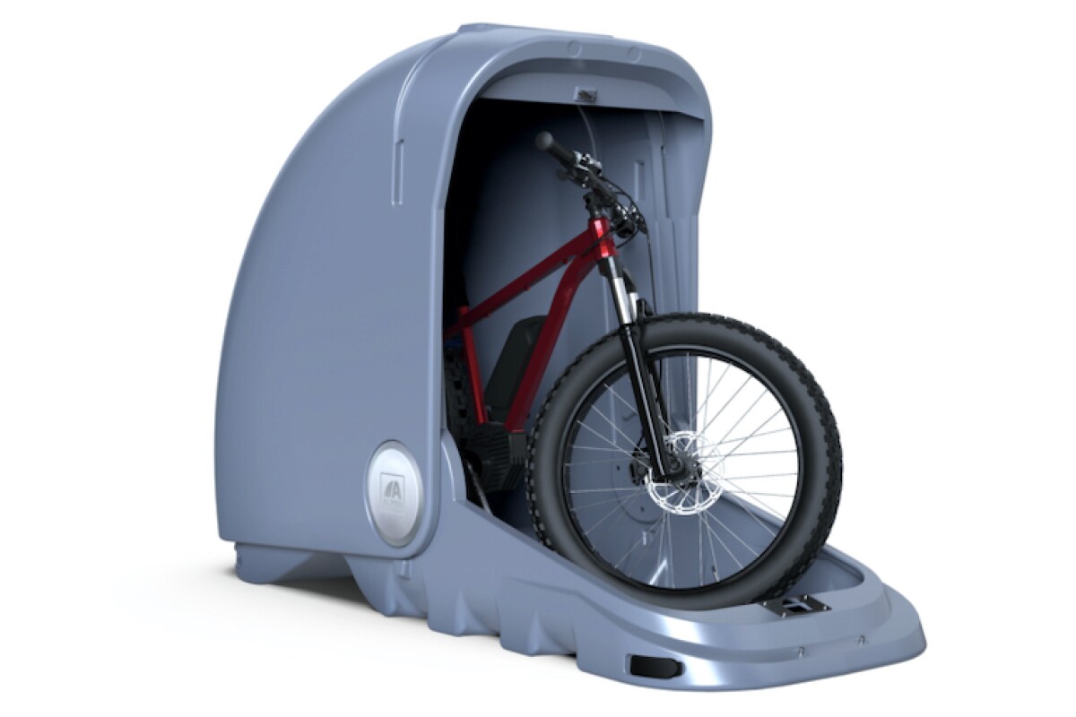Alpen announces larger electronic locking Basecamp Bike Capsule